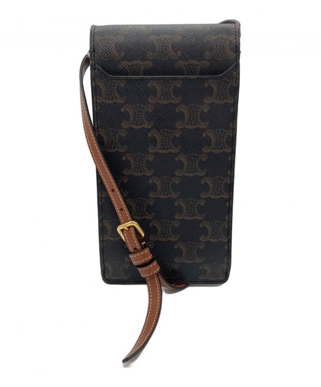 中古・古着通販】CELINE (セリーヌ) トリオンフ モバイルポーチ