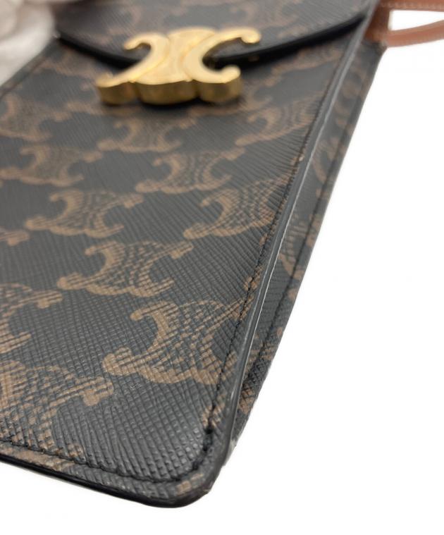 中古・古着通販】CELINE (セリーヌ) トリオンフ モバイルポーチ