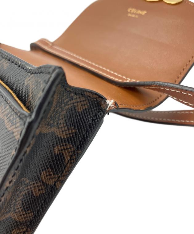 中古・古着通販】CELINE (セリーヌ) トリオンフ モバイルポーチ