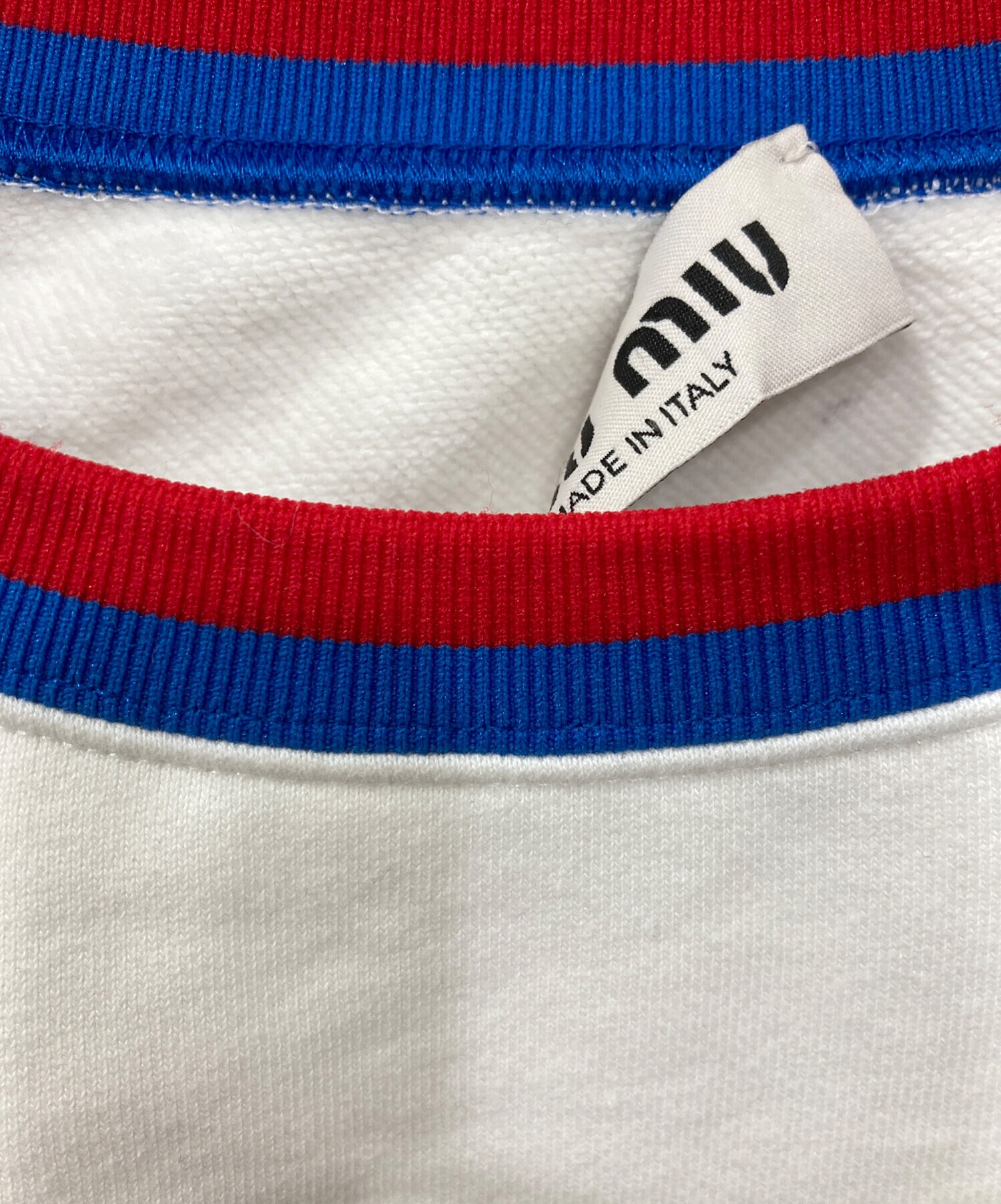 中古・古着通販】MIU MIU (ミュウミュウ) Printed Cropped Cotton