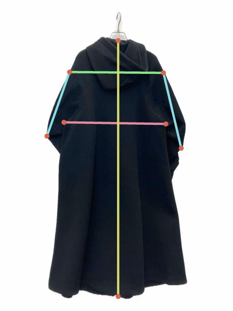 ENFOLD ボンディングフレアコート 36 中古・古着通販】ENFOLD (エンフォルド) ボンディングフーディフレア