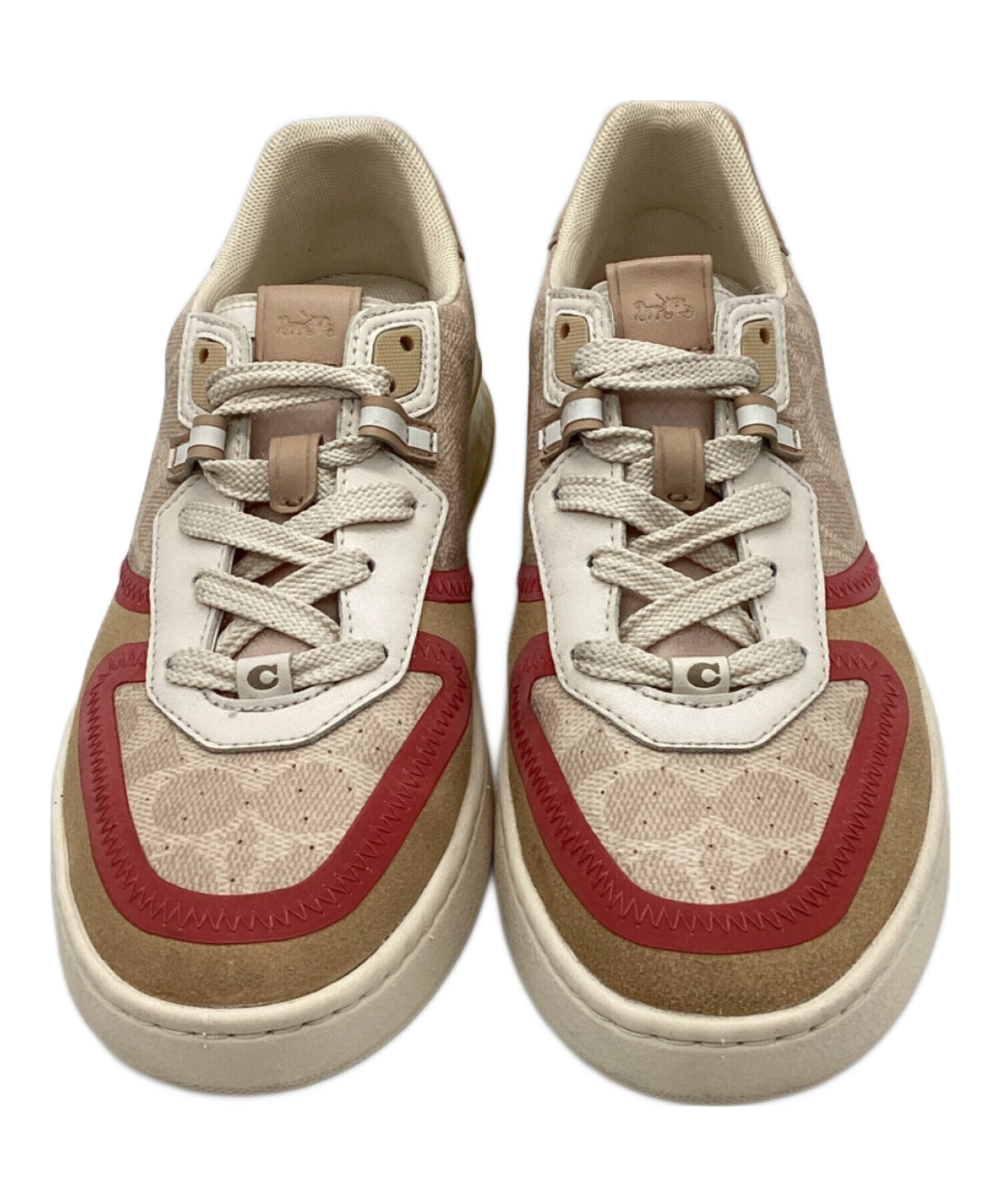 中古・古着通販】COACH (コーチ) CitySole コートスニーカー ベージュ