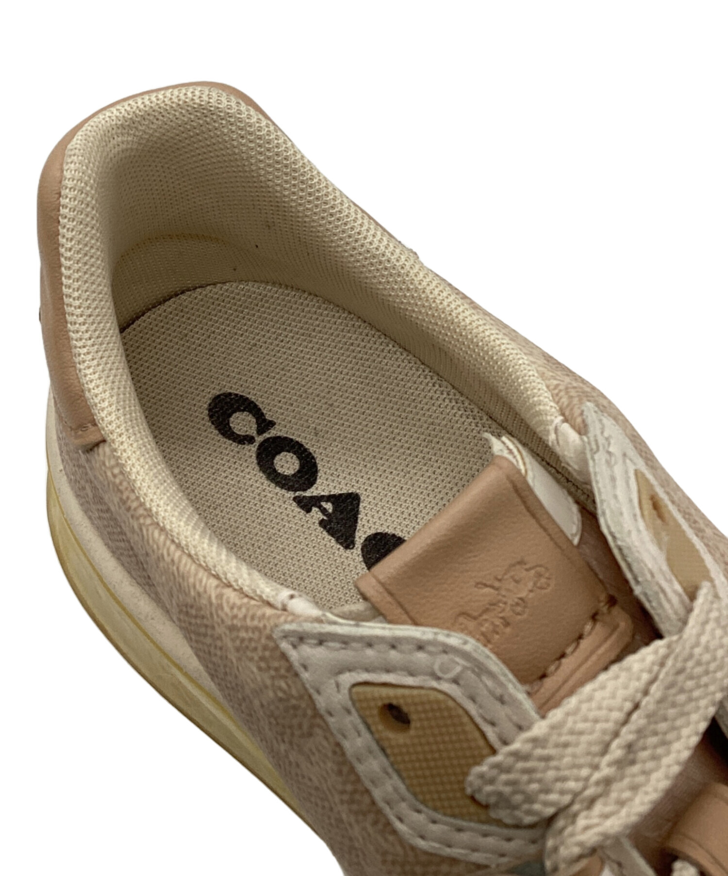 中古・古着通販】COACH (コーチ) CitySole コートスニーカー ベージュ