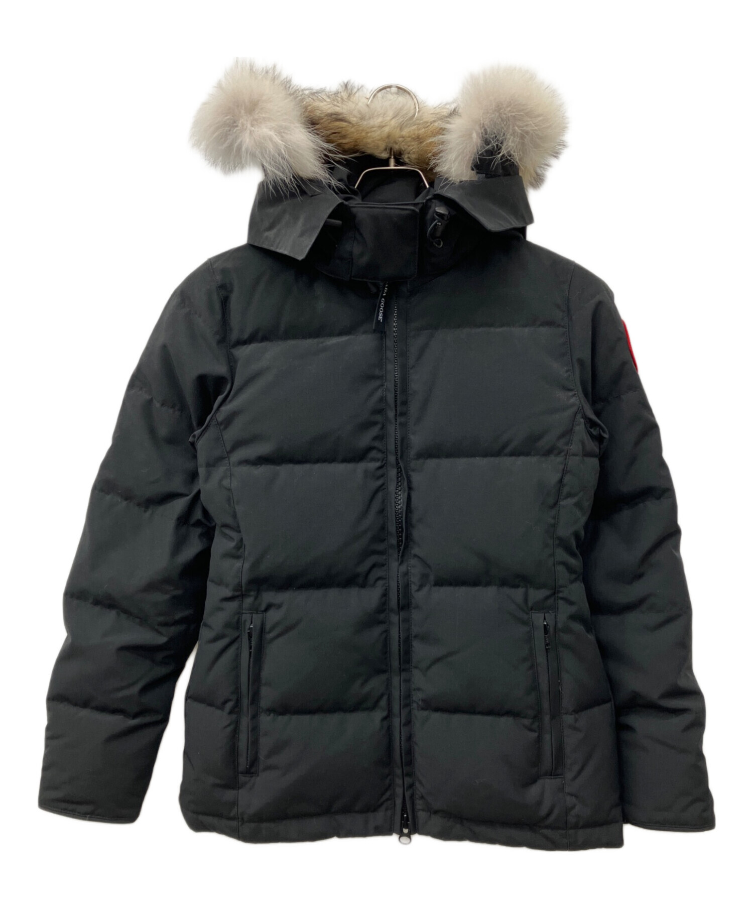 中古・古着通販】CANADA GOOSE (カナダグース) CHELSEA PARKA ブラック 