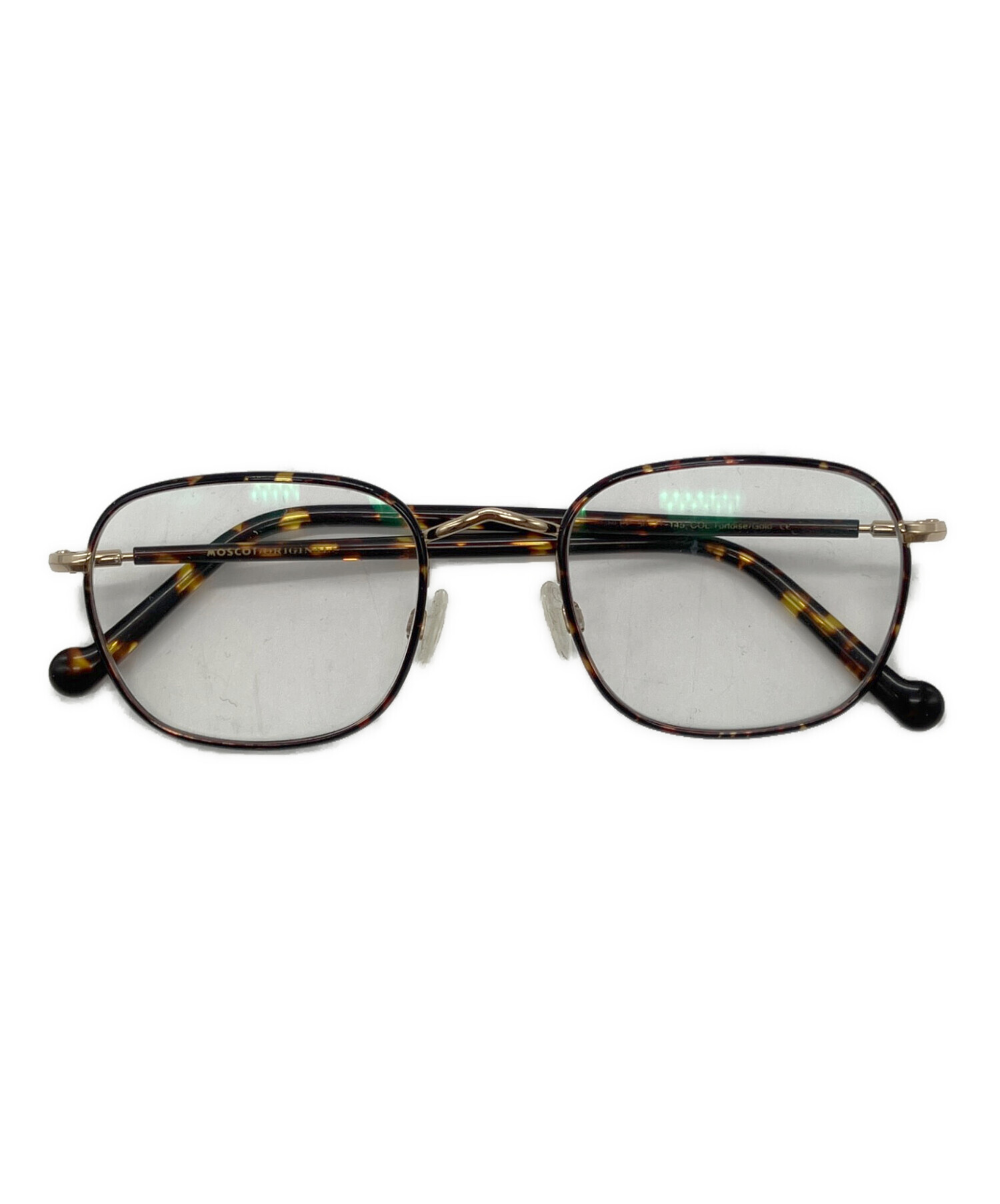 中古・古着通販】MOSCOT (モスコット) 眼鏡 ブラウン サイズ:50-21-145