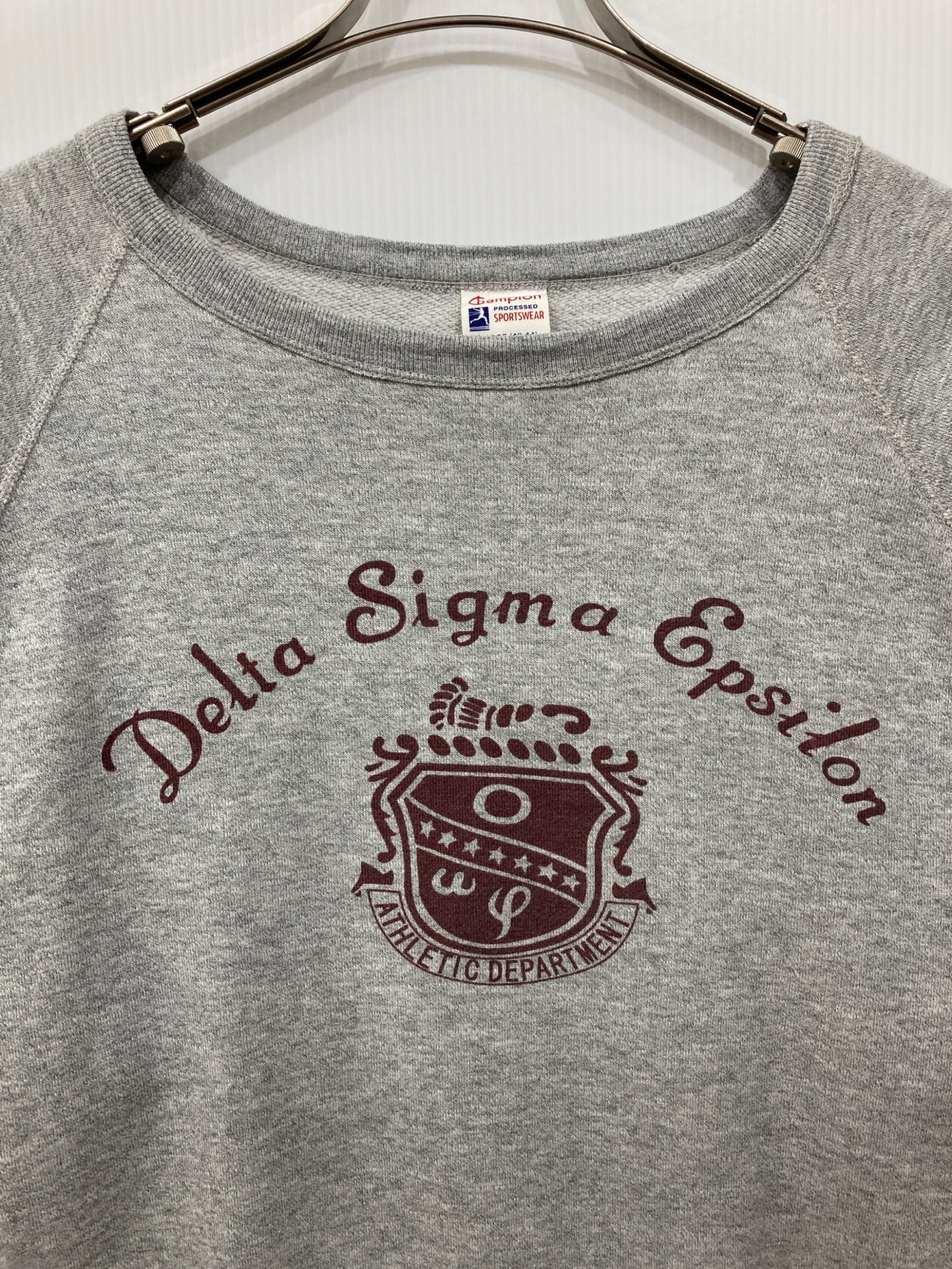 中古・古着通販】Champion (チャンピオン) プリントスウェット グレー