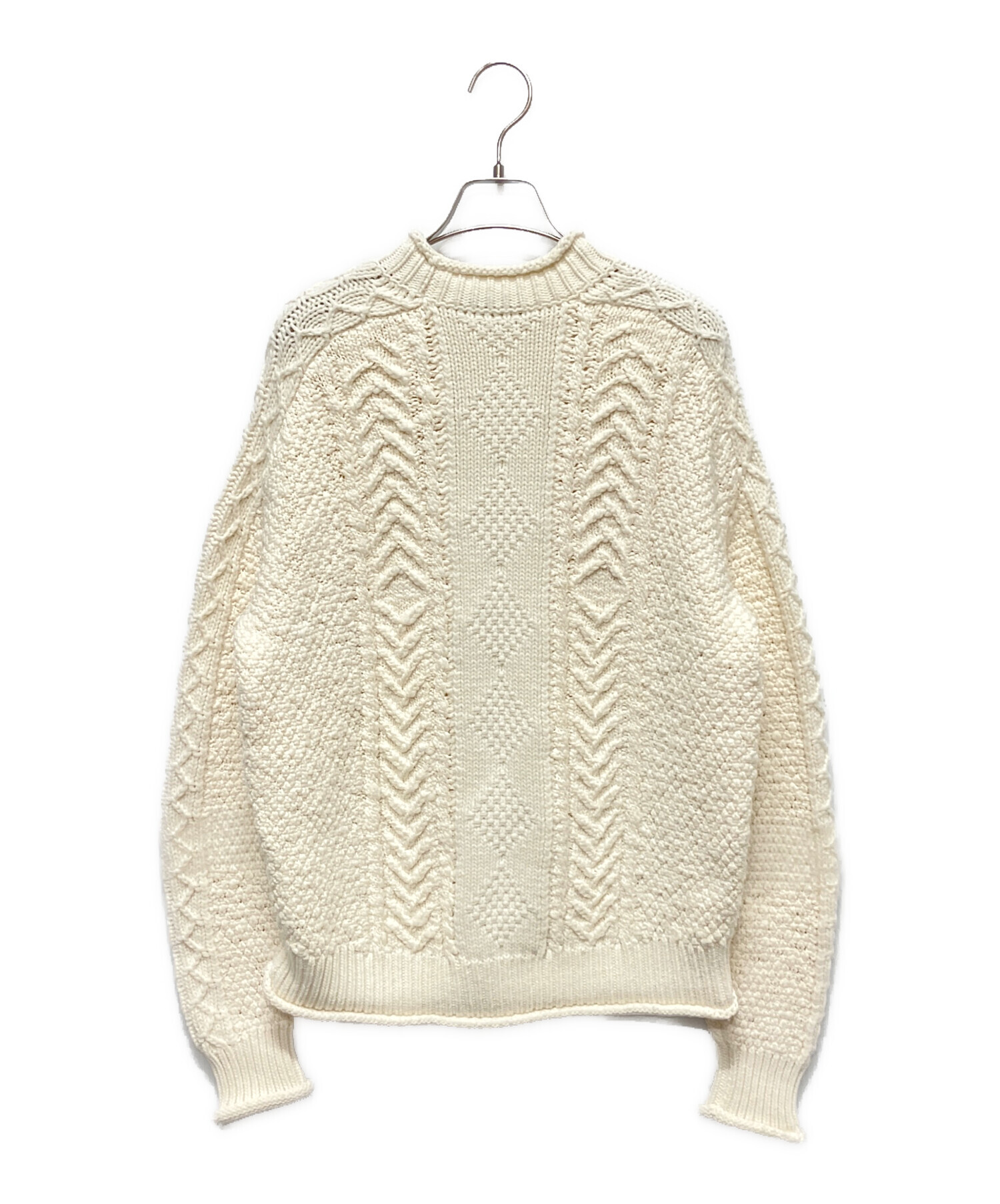 GIVENCHY ジバンシィ☆ロゴ総柄オーバーサイズカシミヤニットカーディガン 中古・古着通販】GIVENCHY (ジバンシィ) Givenchy Logo Cable