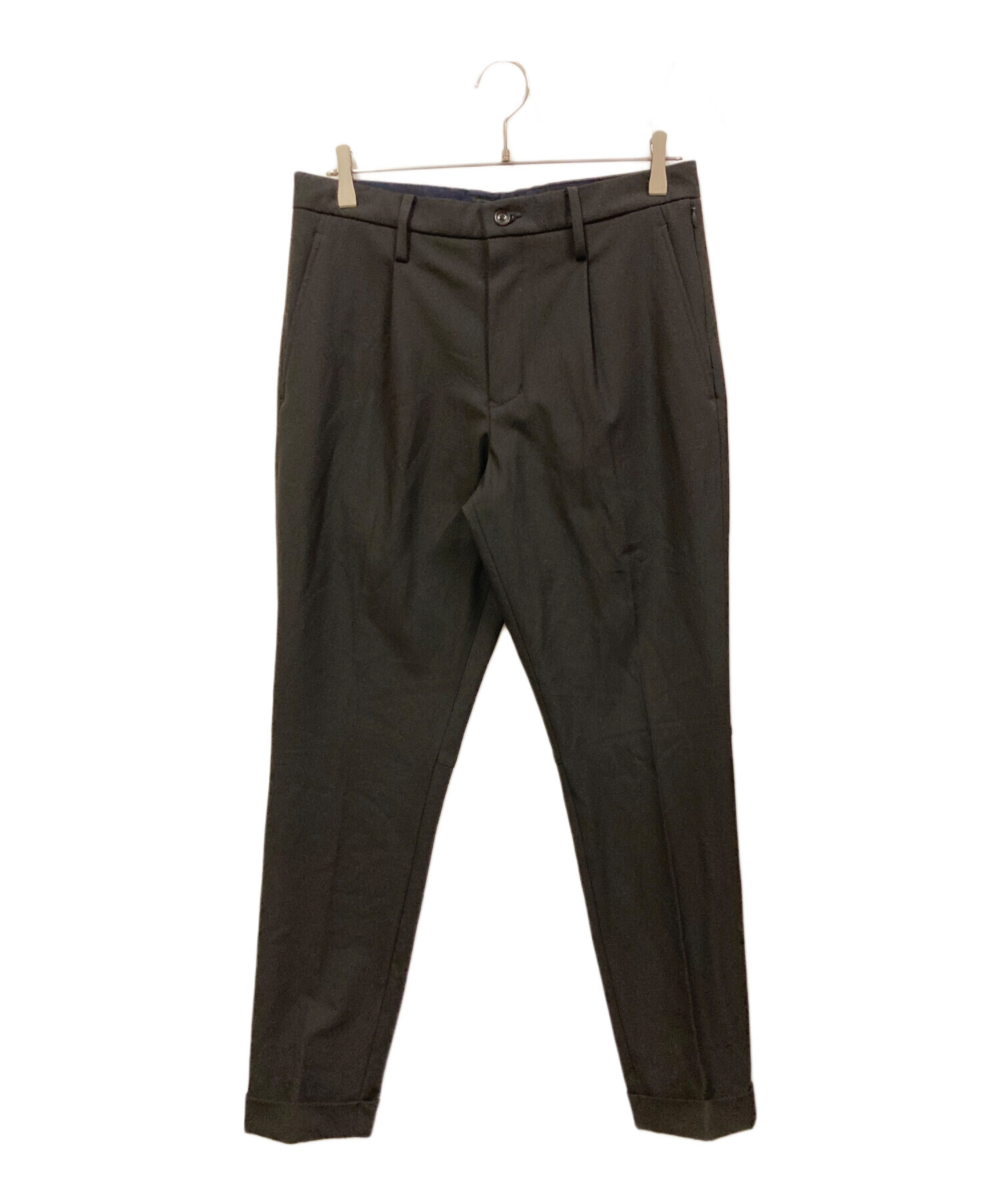 中古・古着通販】junhashimoto (ジュンハシモト) ONE TUCK WARM PANTS 
