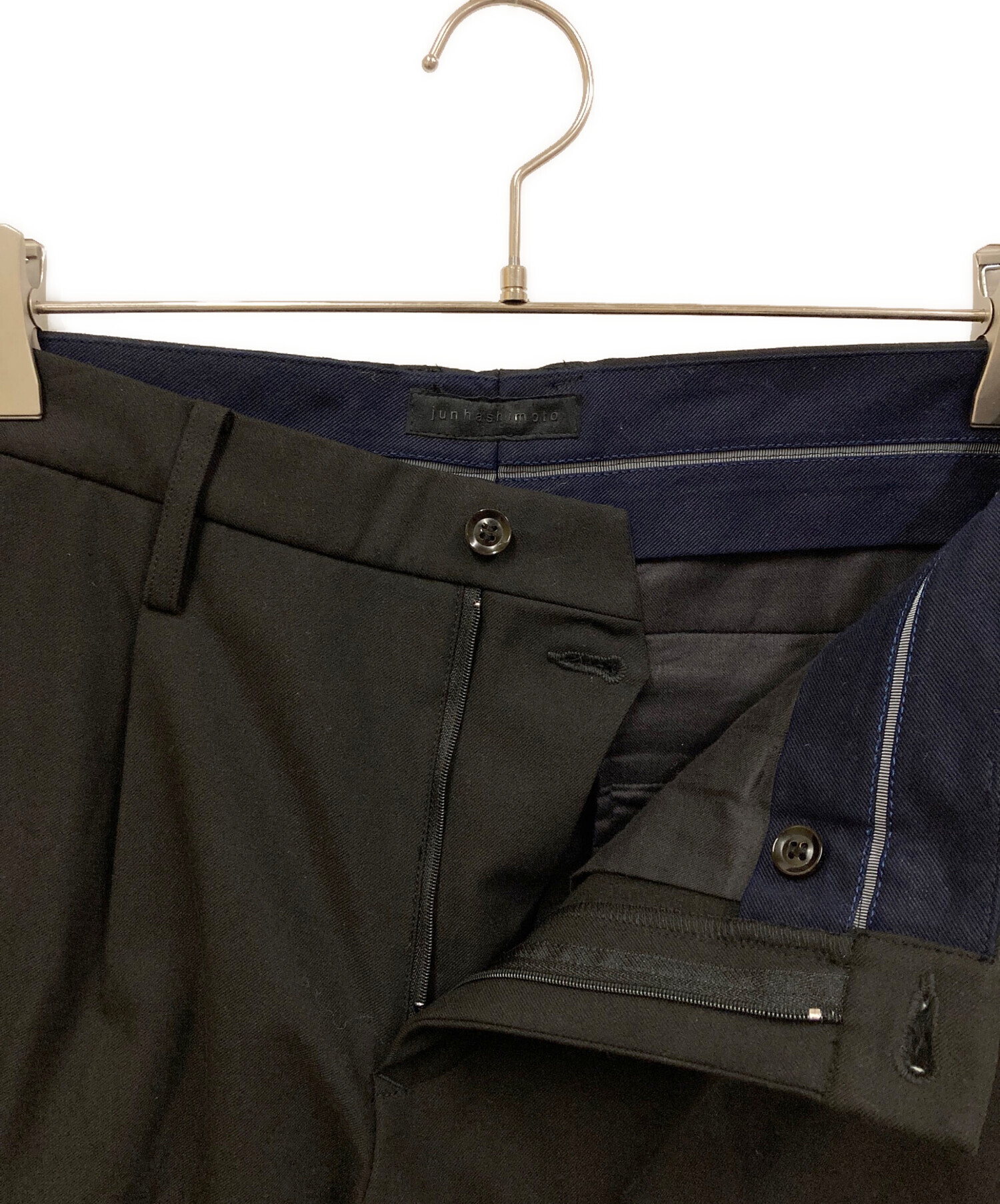 中古・古着通販】junhashimoto (ジュンハシモト) ONE TUCK WARM PANTS 