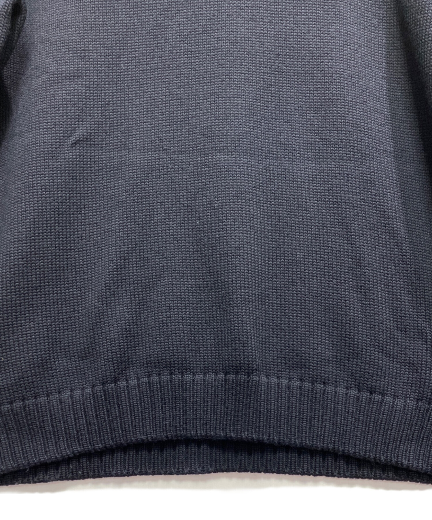 中古・古着通販】Zanone (ザノーネ) タートルネックニット ネイビー