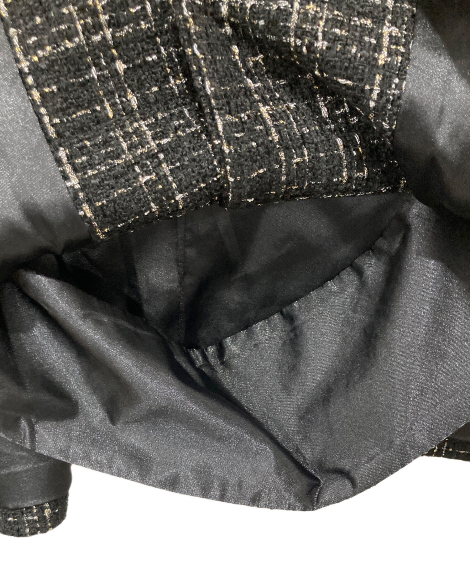 中古・古着通販】MAKE-AI (メイクアイ) ツイードポンチョJK