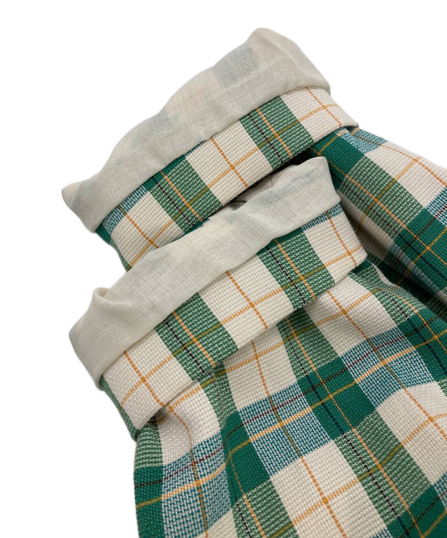 中古・古着通販】COEL (コエル) チェック柄袖ボリュームジャケット