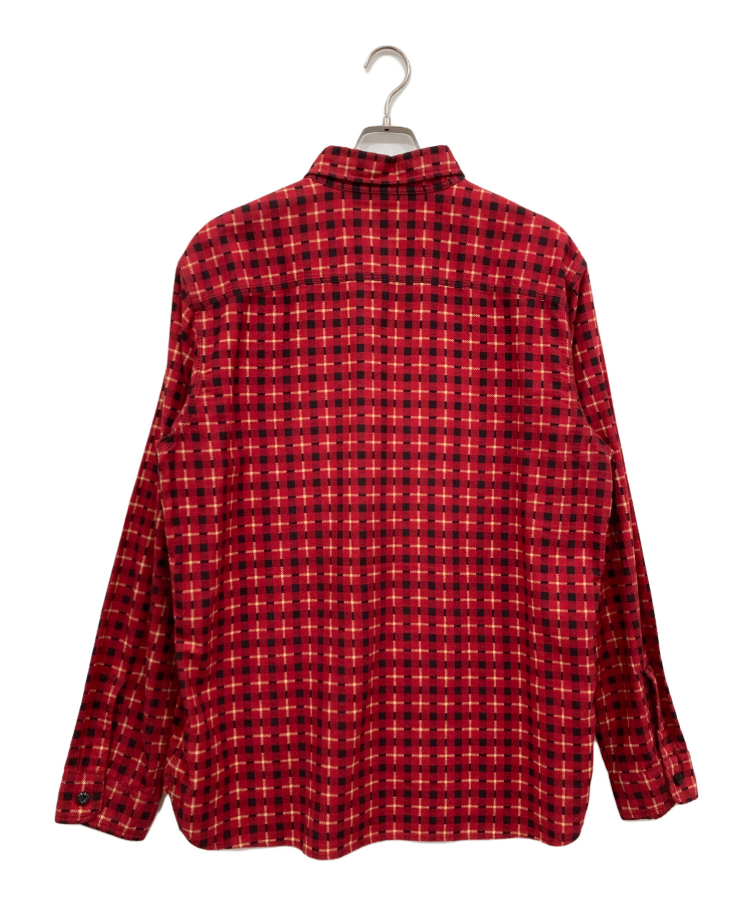 中古・古着通販】RRL (ダブルアールエル) チェックシャツ レッド 