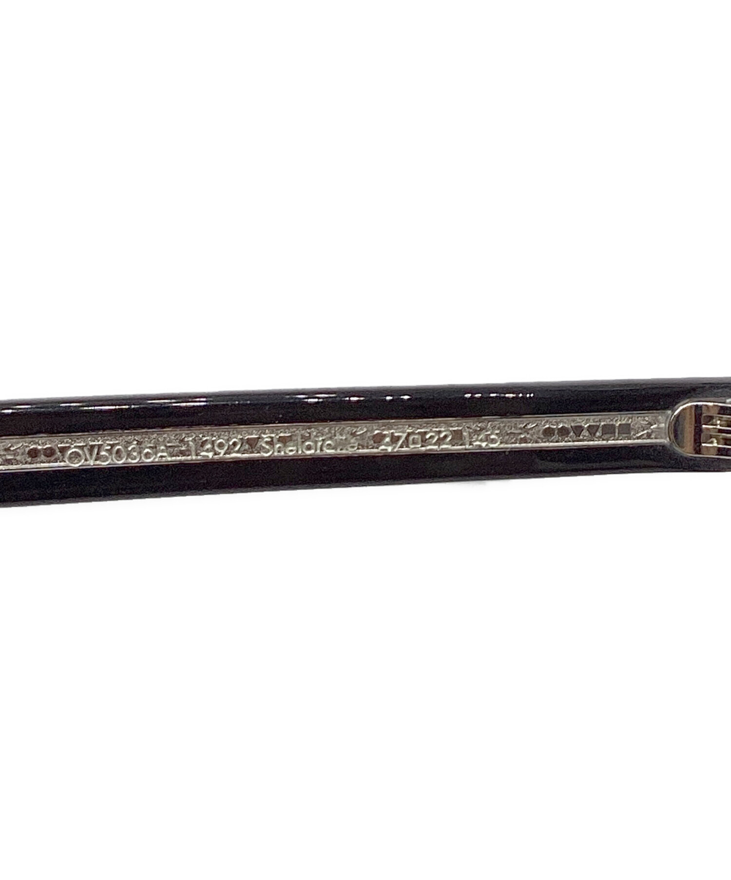 中古・古着通販】OLIVER PEOPLES (オリバーピープルズ) 眼鏡 ブラック