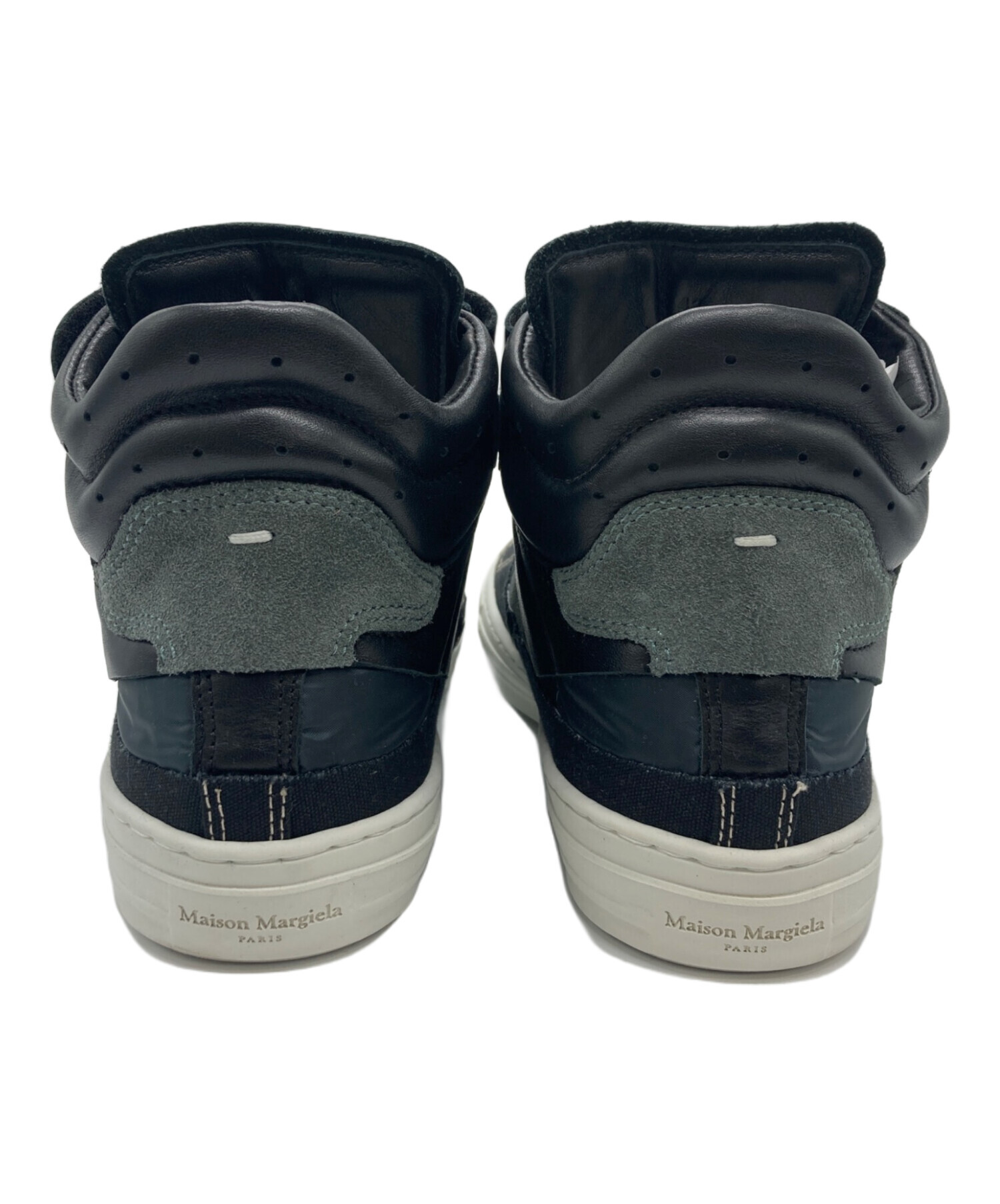 メゾンマルジェラ Margiela パネルレザーハイカットスニーカー サイズ42 中古・古着通販】Maison Margiela 22 (メゾンマルジェラ 22) Evolution