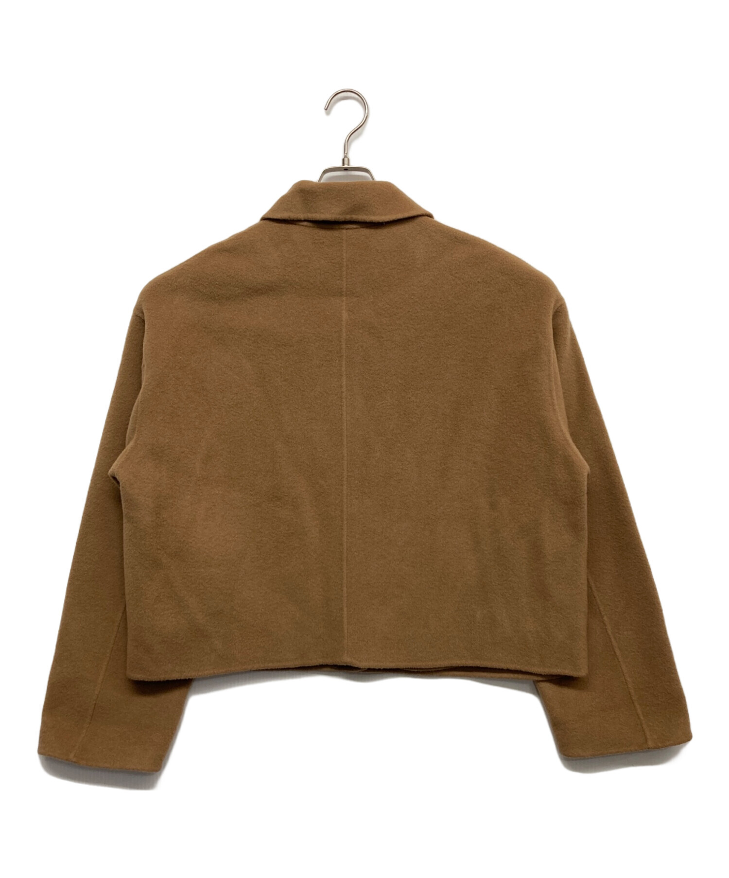 中古・古着通販】BABYLONE (バビロン) ショートリバーコート ブラウン