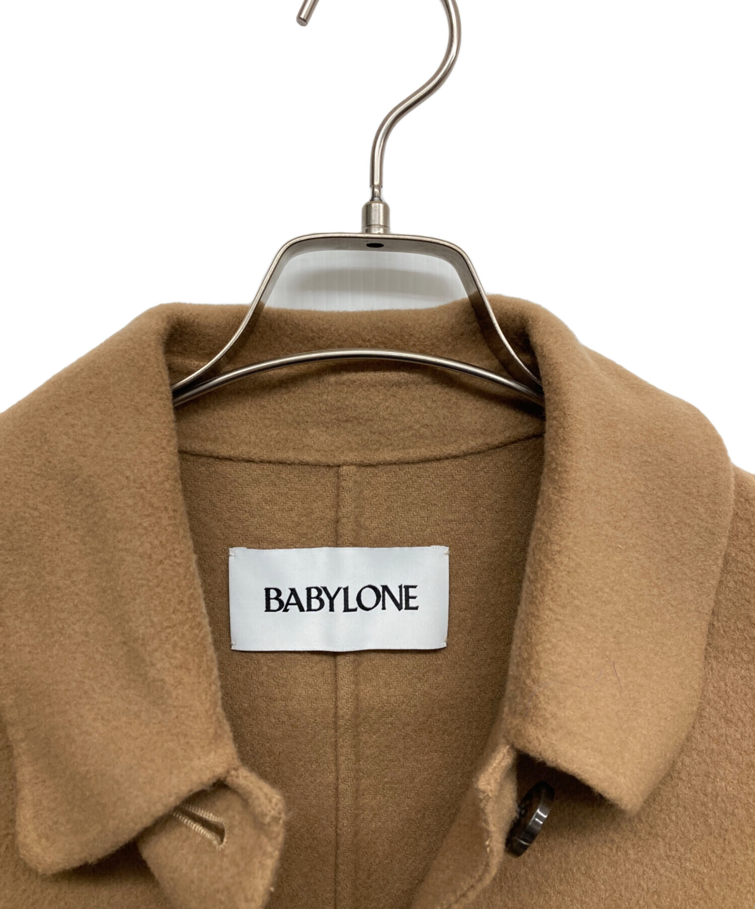 中古・古着通販】BABYLONE (バビロン) ショートリバーコート ブラウン