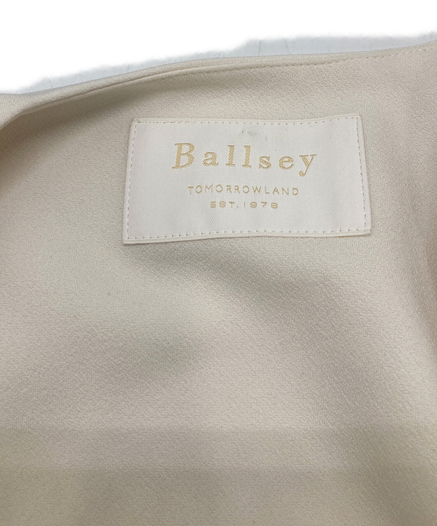 【タグ付新品】ボールジィ　ドライアムンゼン クルーネックロングジレ Ballsey（ボールジィ） ベスト ジレ ドライアムンゼン クルーネック