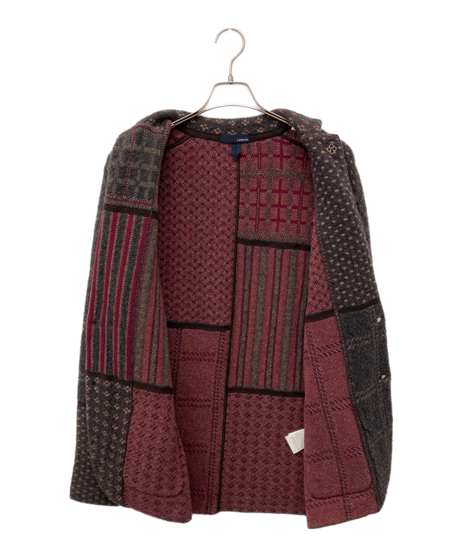 中古・古着通販】LARDINI (ラルディーニ) ニットテーラードジャケット