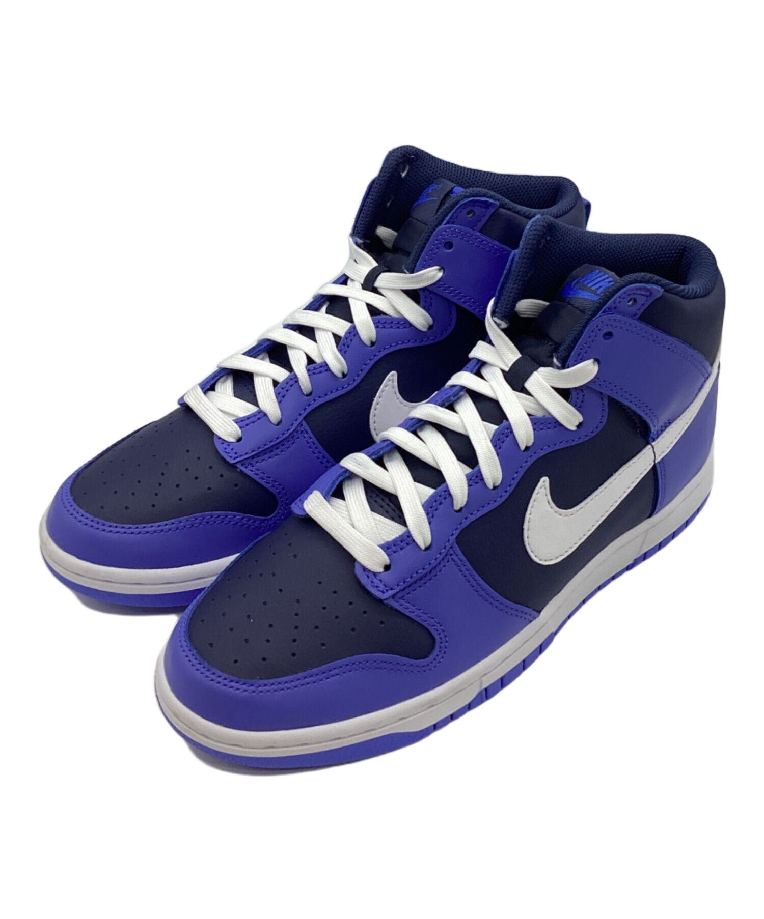 中古・古着通販】NIKE (ナイキ) Dunk High Retro ブルー サイズ:26cm 