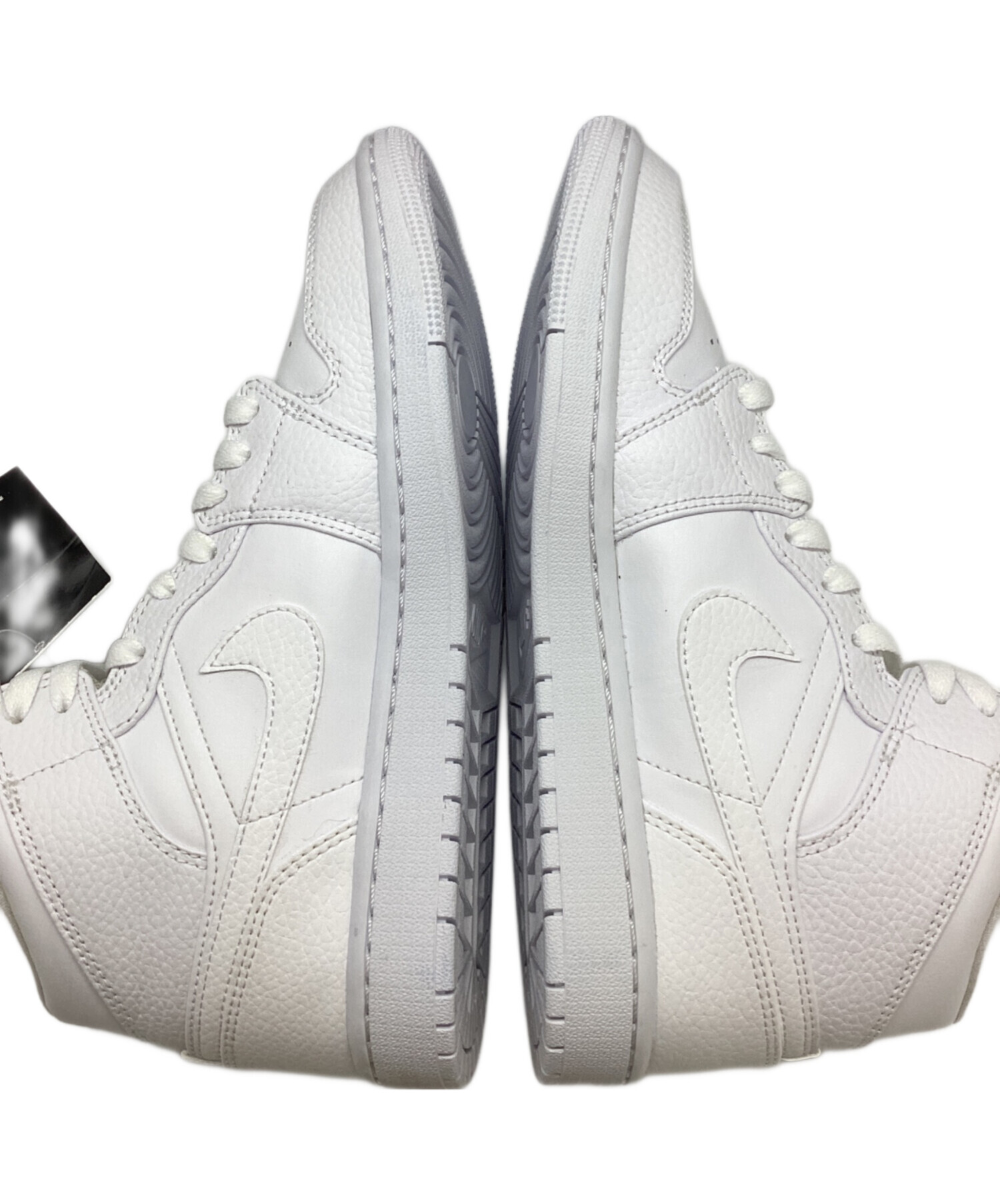 中古・古着通販】NIKE (ナイキ) AIR JORDAN 1 MID ホワイト サイズ 