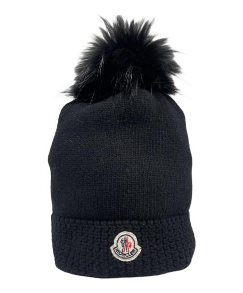 中古・古着通販】MONCLER (モンクレール) ファーポン付ニット帽