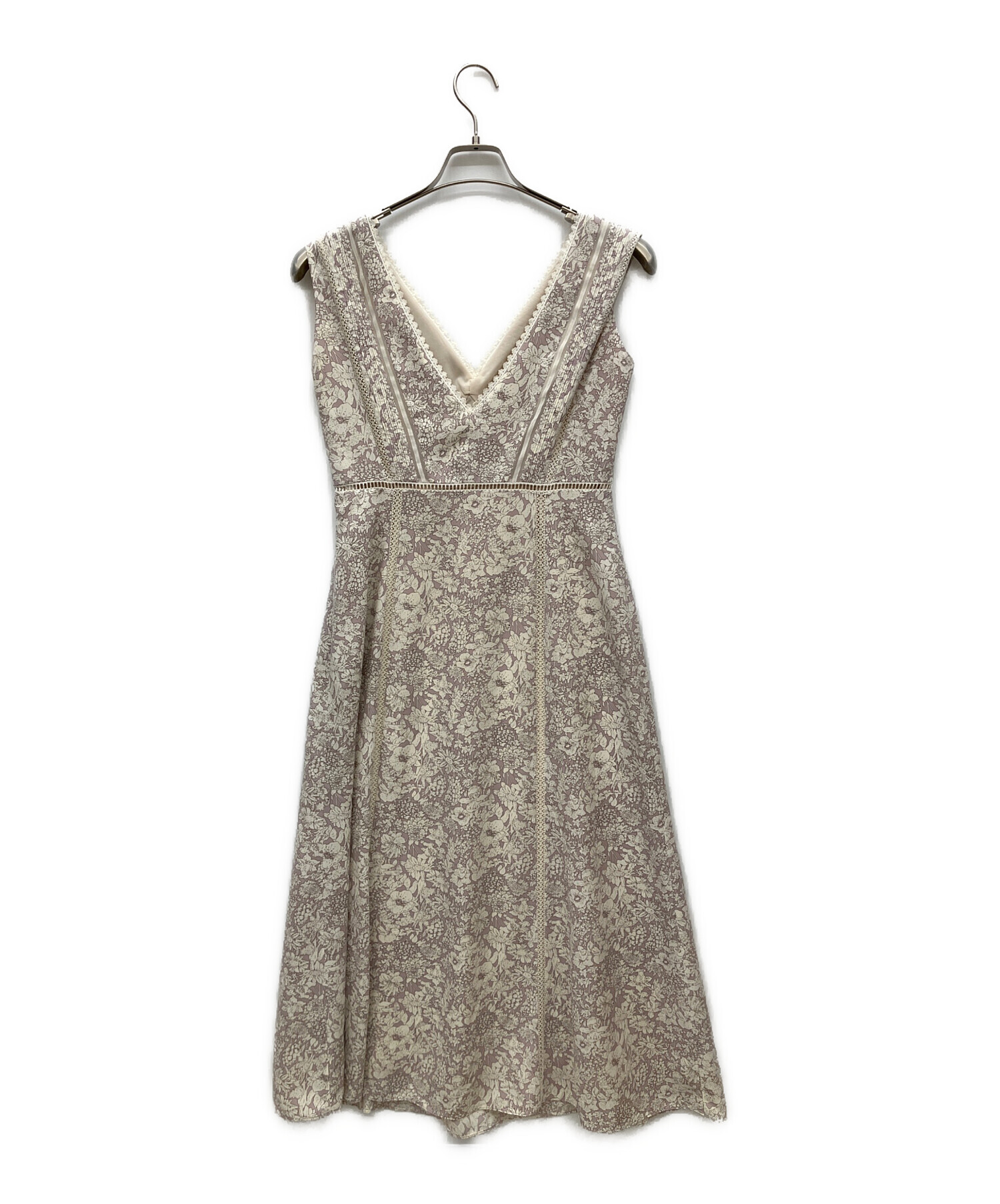 中古・古着通販】HER LIP TO (ハーリップトゥ) lace trimmed floral