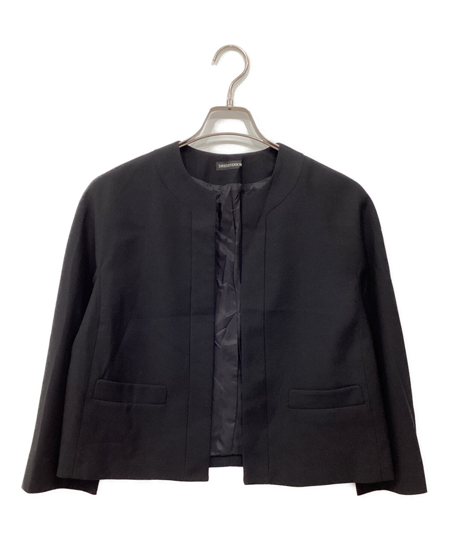 中古・古着通販】DRESSTERIOR (ドレステリア) ブラックフォーマルノー 