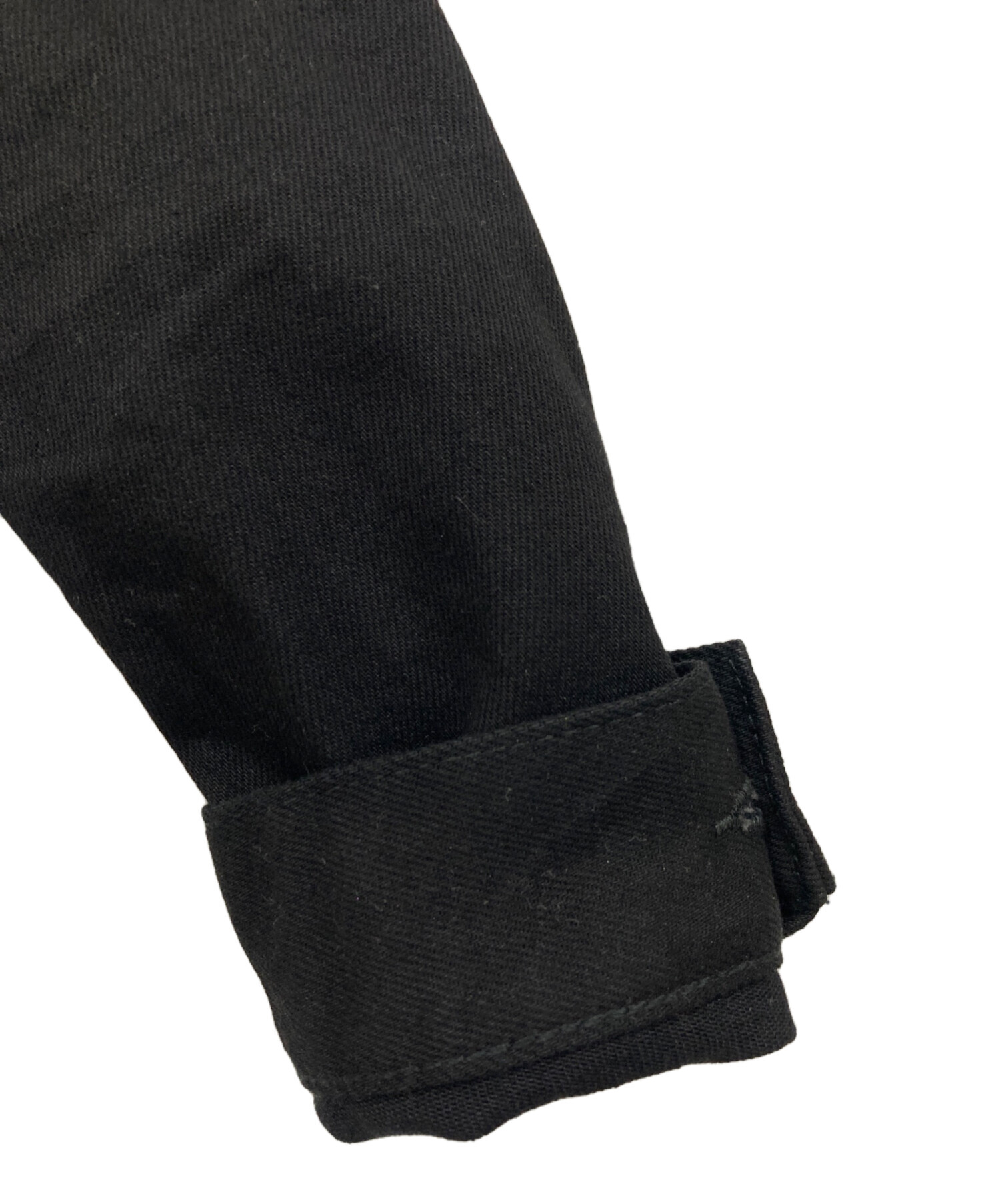 DSQUARED2 ICON ブラック デニムジャケット 中古・古着通販】DSQUARED2 (ディースクエアード) ICON デニム