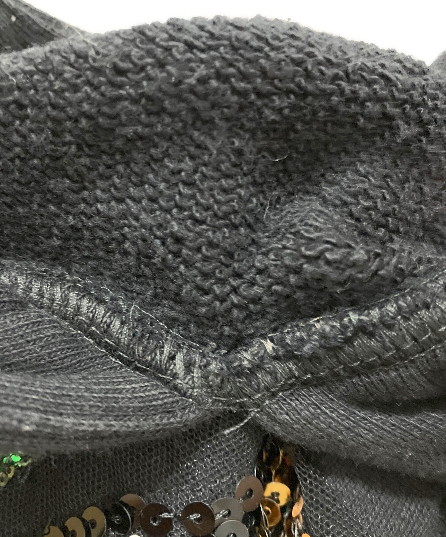 中古・古着通販】GUCCI (グッチ) スパンコールタイガーフーディー