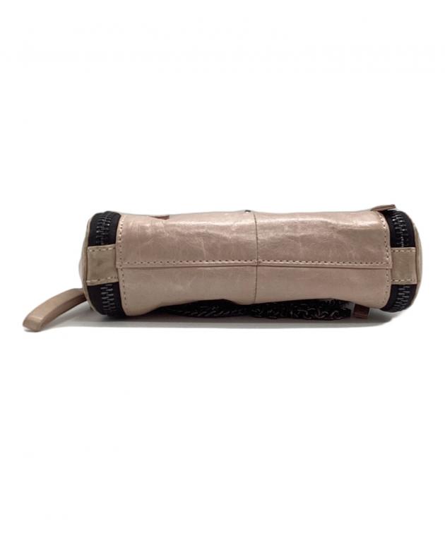 中古・古着通販】DIESEL (ディーゼル) レザーチェーンショルダーバッグ