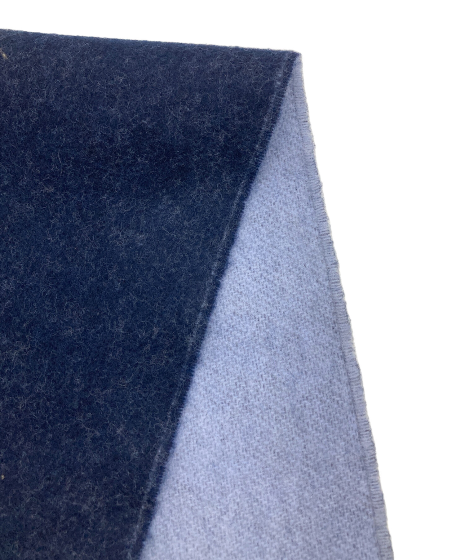 中古・古着通販】LOEWE (ロエベ) リバーシブルマフラー ブルー