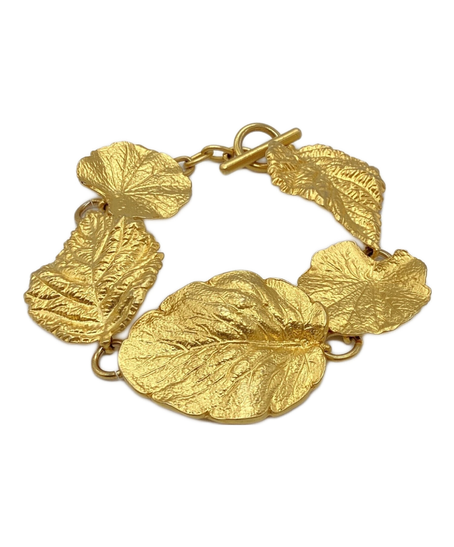 中古・古着通販】KENZO (ケンゾー) リーフモチーフゴールド