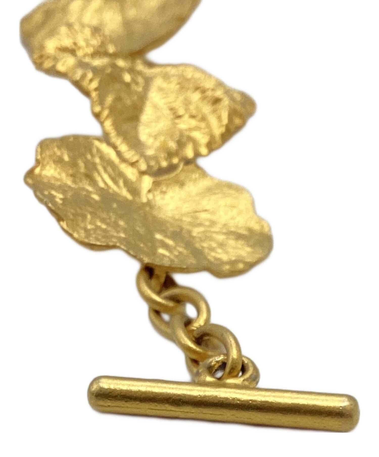 中古・古着通販】KENZO (ケンゾー) リーフモチーフゴールド