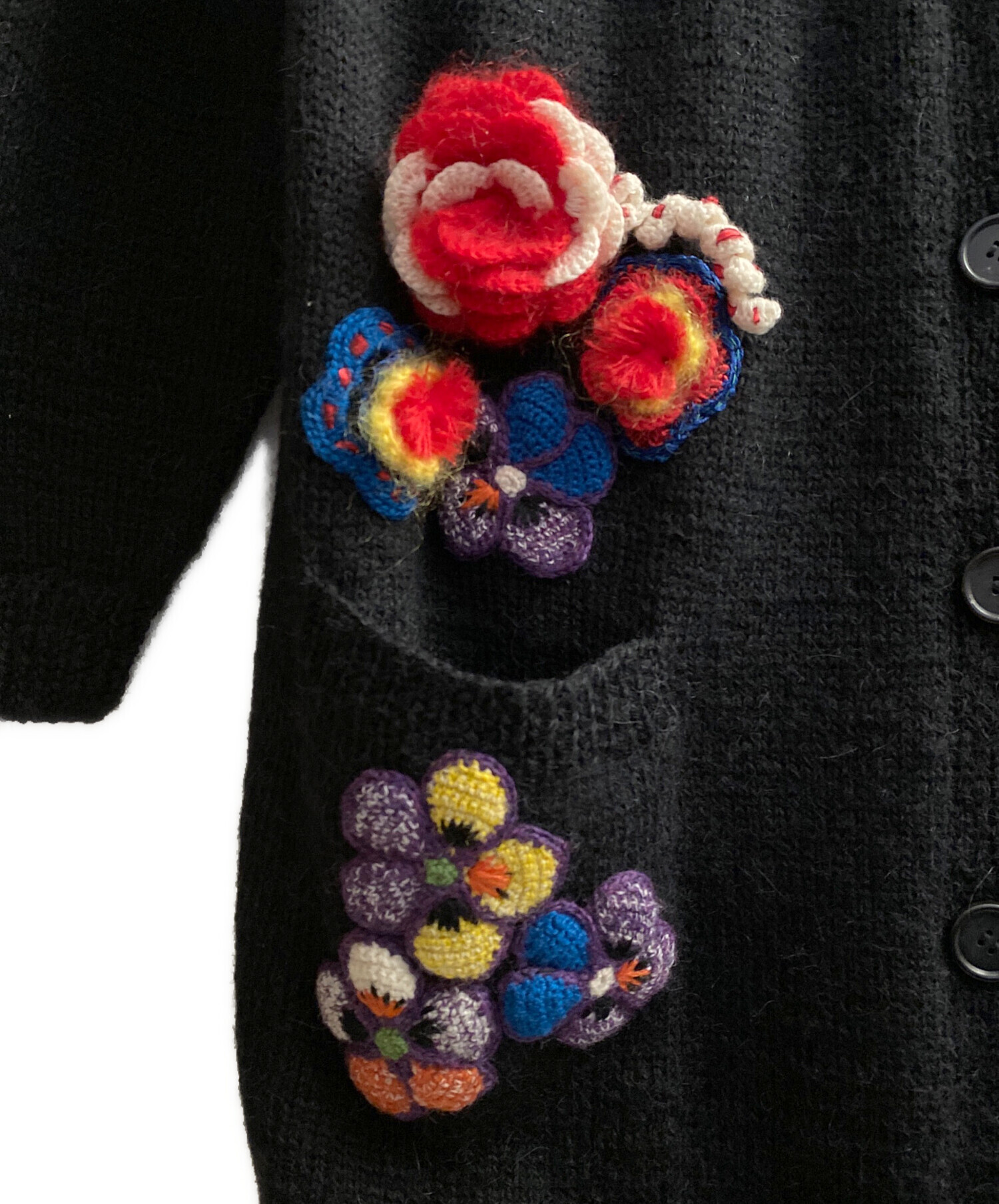 中古・古着通販】LOEWE (ロエベ) アルパカウールロングカーディガン