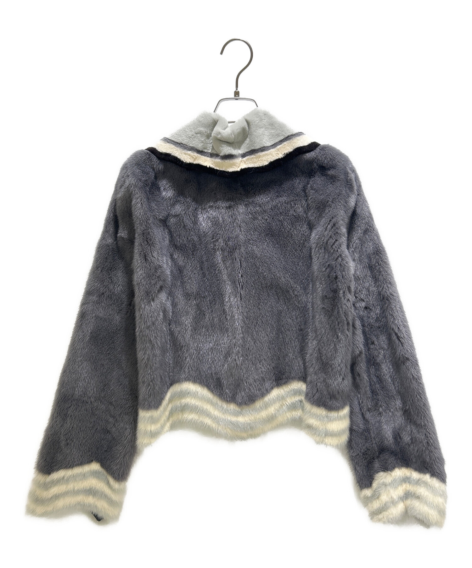 中古・古着通販】FENDI (フェンディ) ミンクファージャケット グレー 