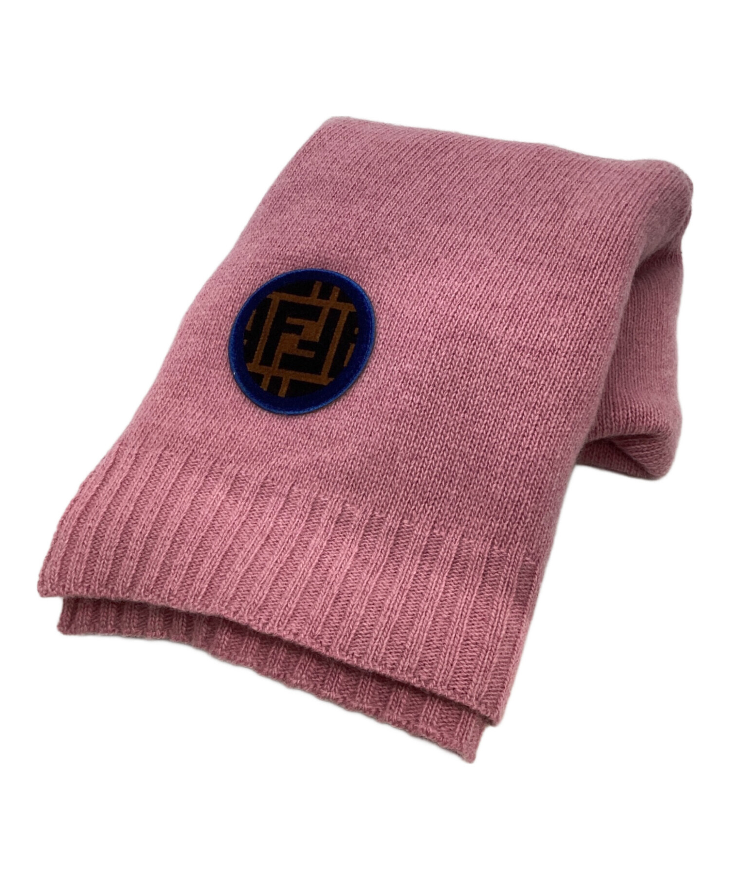 新品タグ付き イタリア製 FENDI フェンディ ニット帽 ピンク