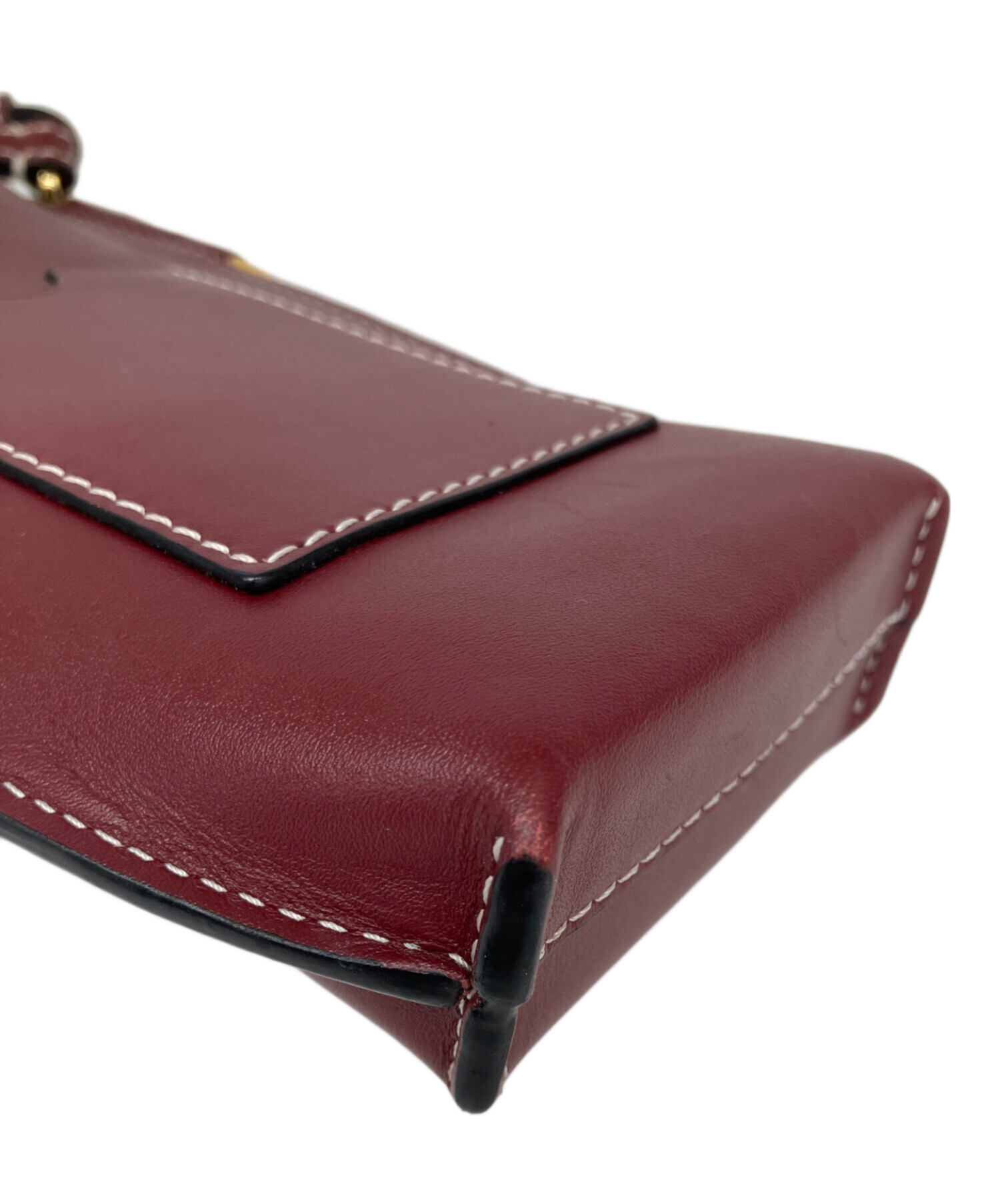 LOEWE ロエベ ゲートポケット ショルダー ポーチ 中古・古着通販】LOEWE (ロエベ) ゲートポケット ショルダーポーチ