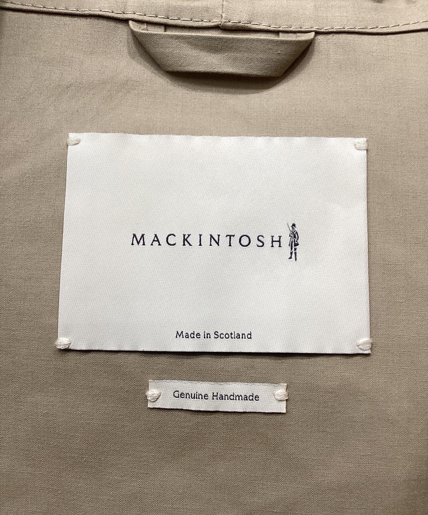 中古・古着通販】MACKINTOSH (マッキントッシュ) ゴム引きフーデッド
