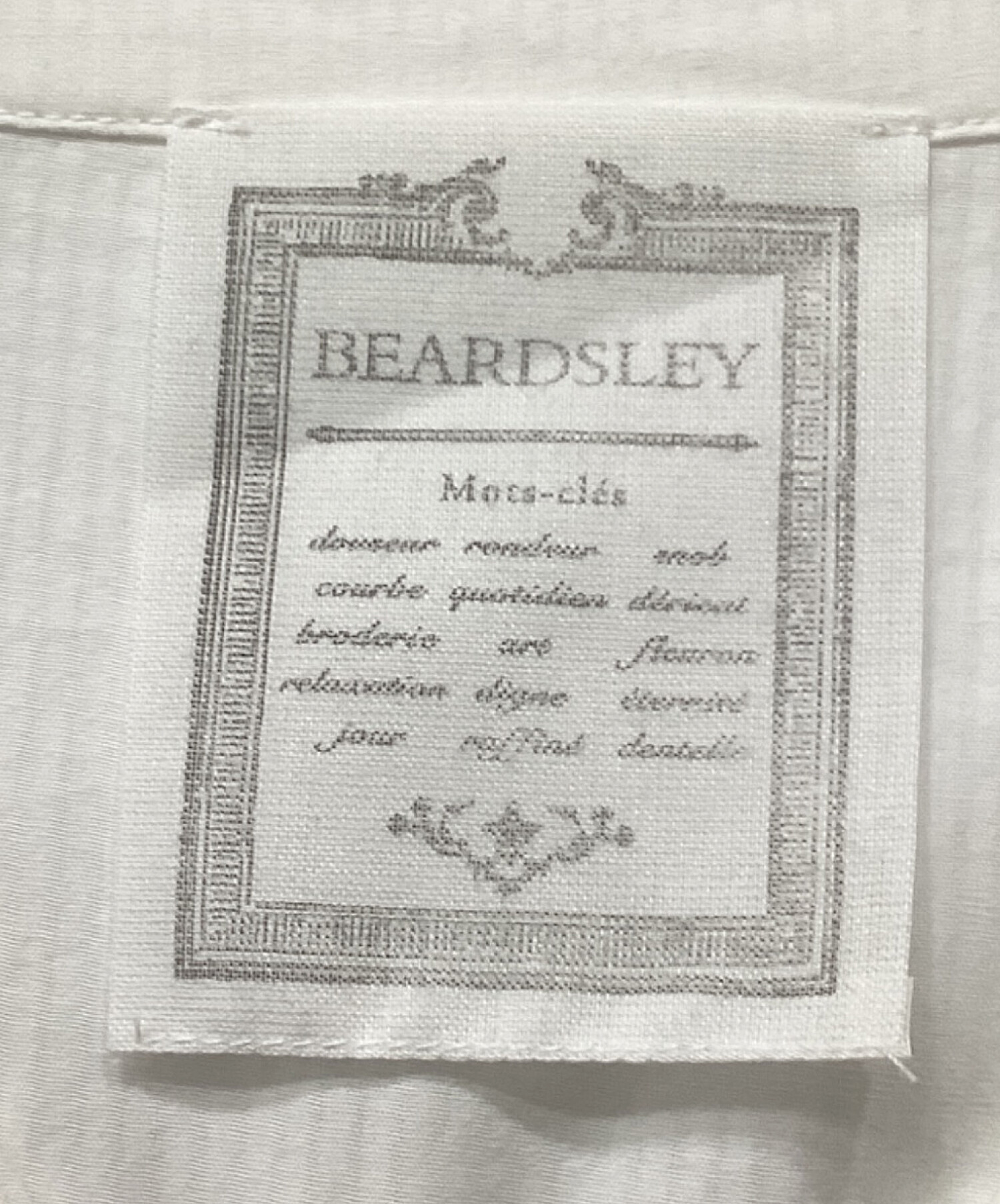 中古・古着通販】BEARDSLEY (ビアズリー) シアストライプ2WAYシャツ