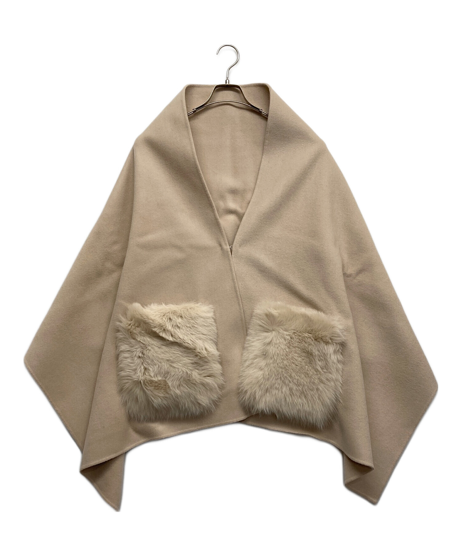 中古・古着通販】U-Big (ユービッグ) ウールダブルフェイスFOXポケット 