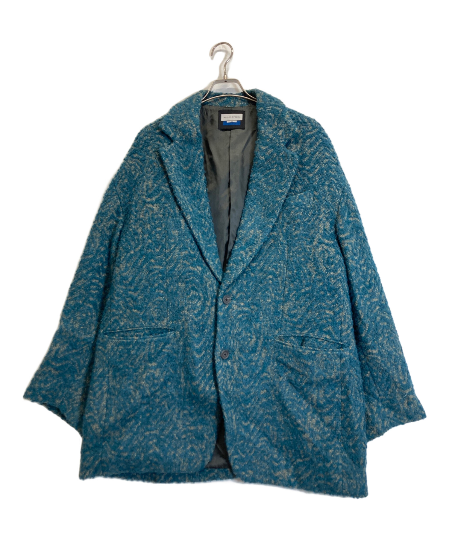 メゾンスペシャル　プライムオーバーループジャガードテーラードジャケット 中古・古着通販】MAISON SPECIAL (メゾンスペシャル) プライムオーバー