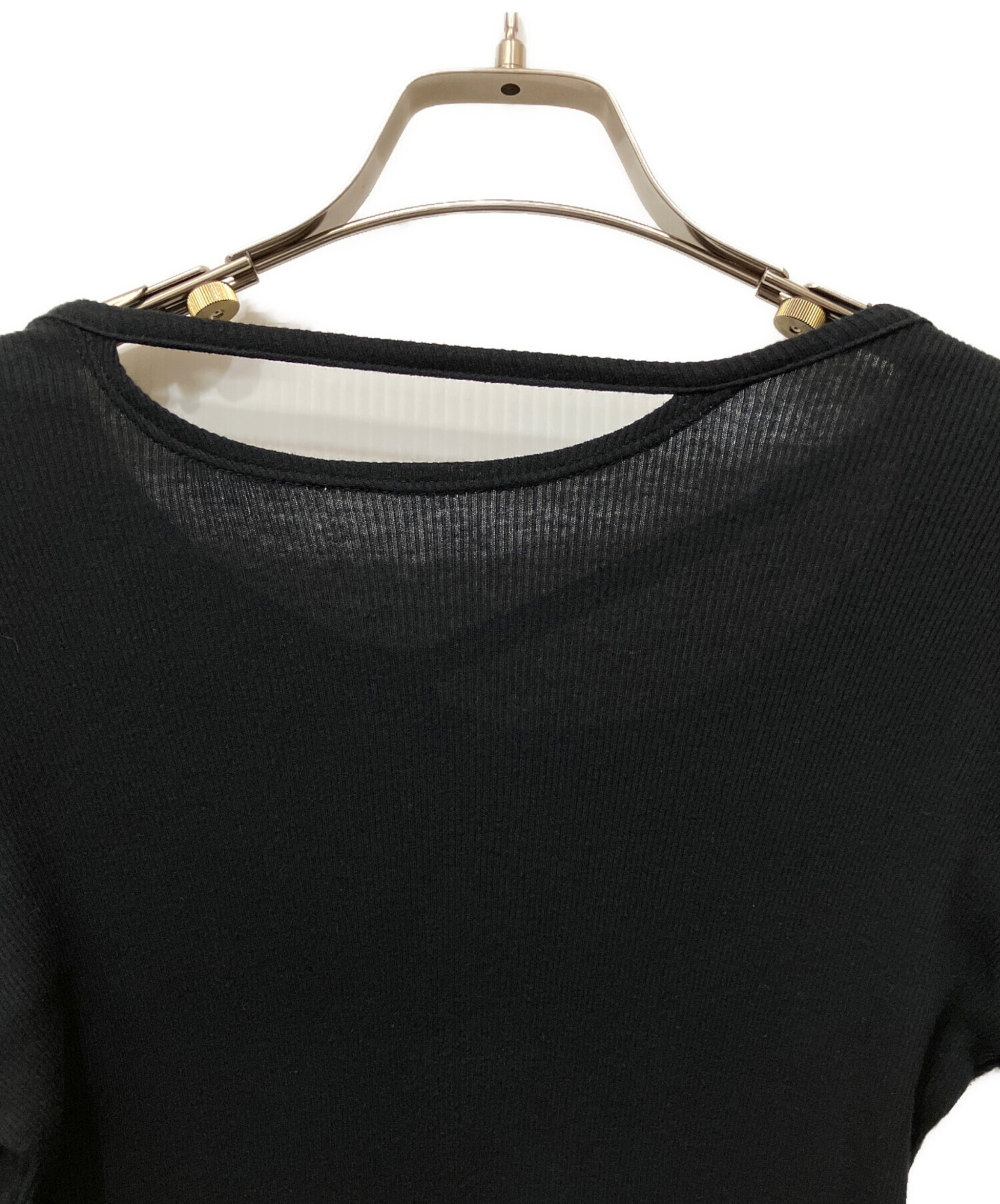 【未使用】LIMI feuリミフゥ ストリングスリーブジャージートップ 中古・古着通販】LIMI feu (リミフゥ) C RIB STITCH ARM SLIT T