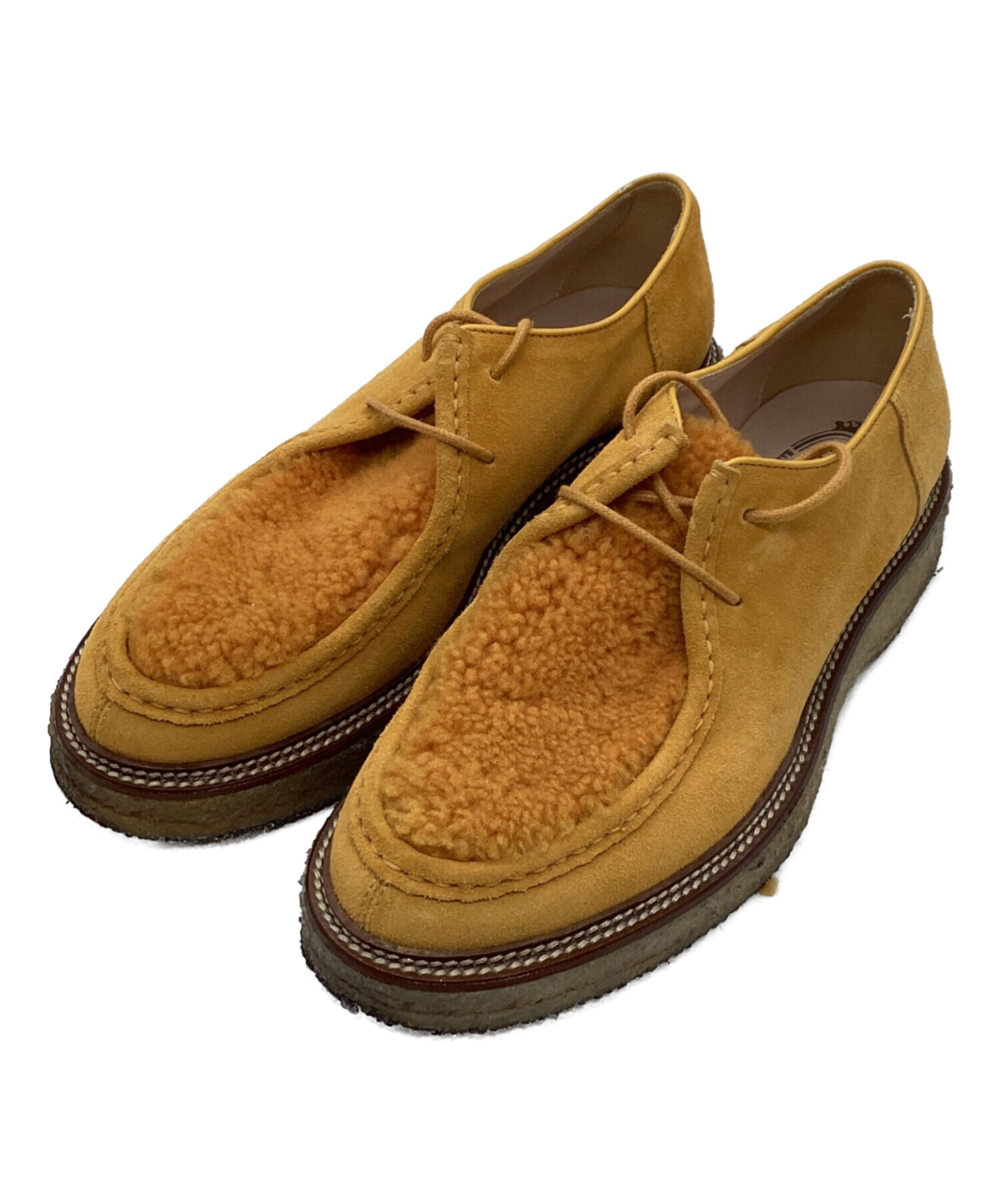 中古・古着通販】TOD'S (トッズ) レースアップシューズ オレンジ