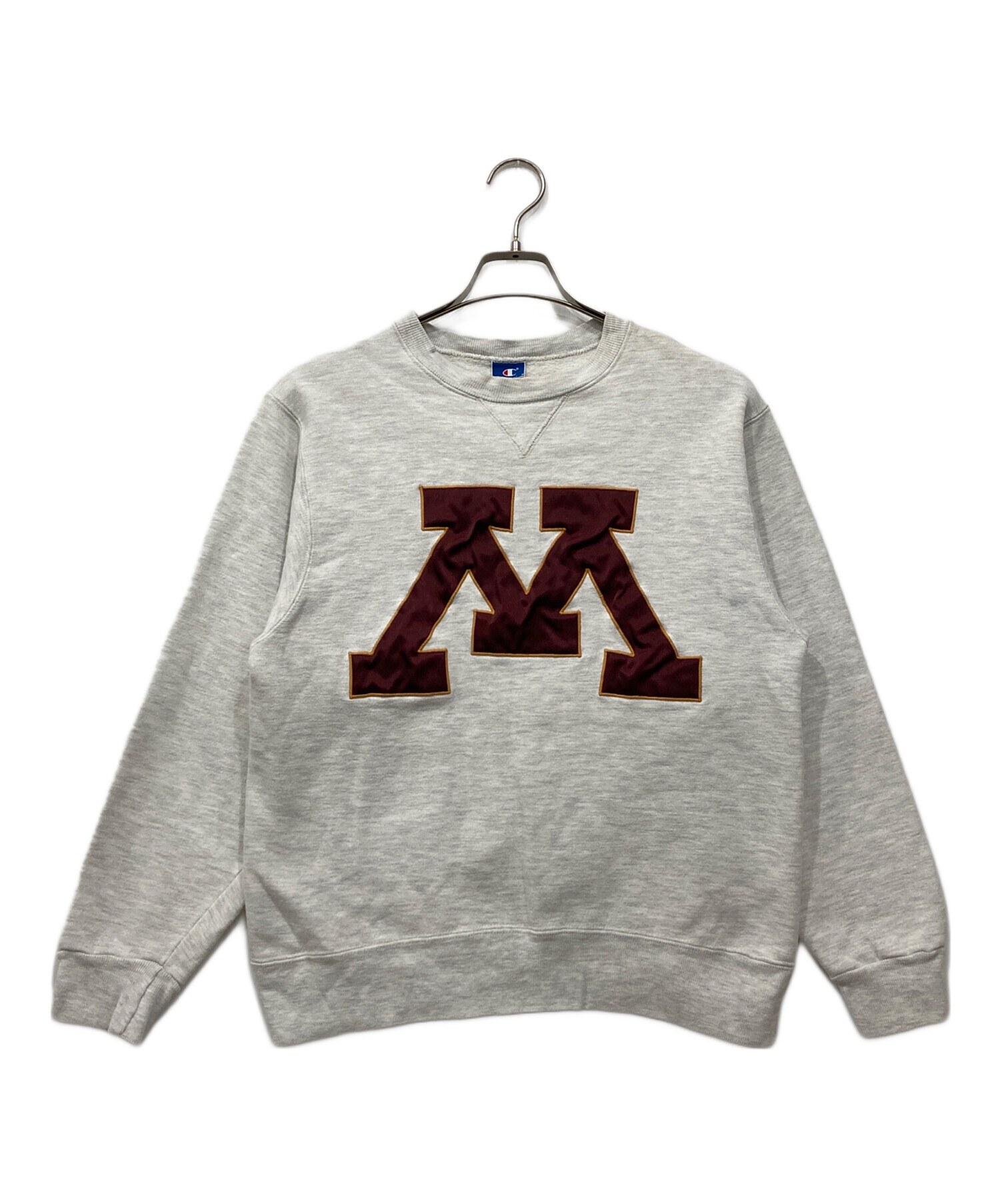 中古・古着通販】Champion (チャンピオン) 両V刺繍スウェット グレー 