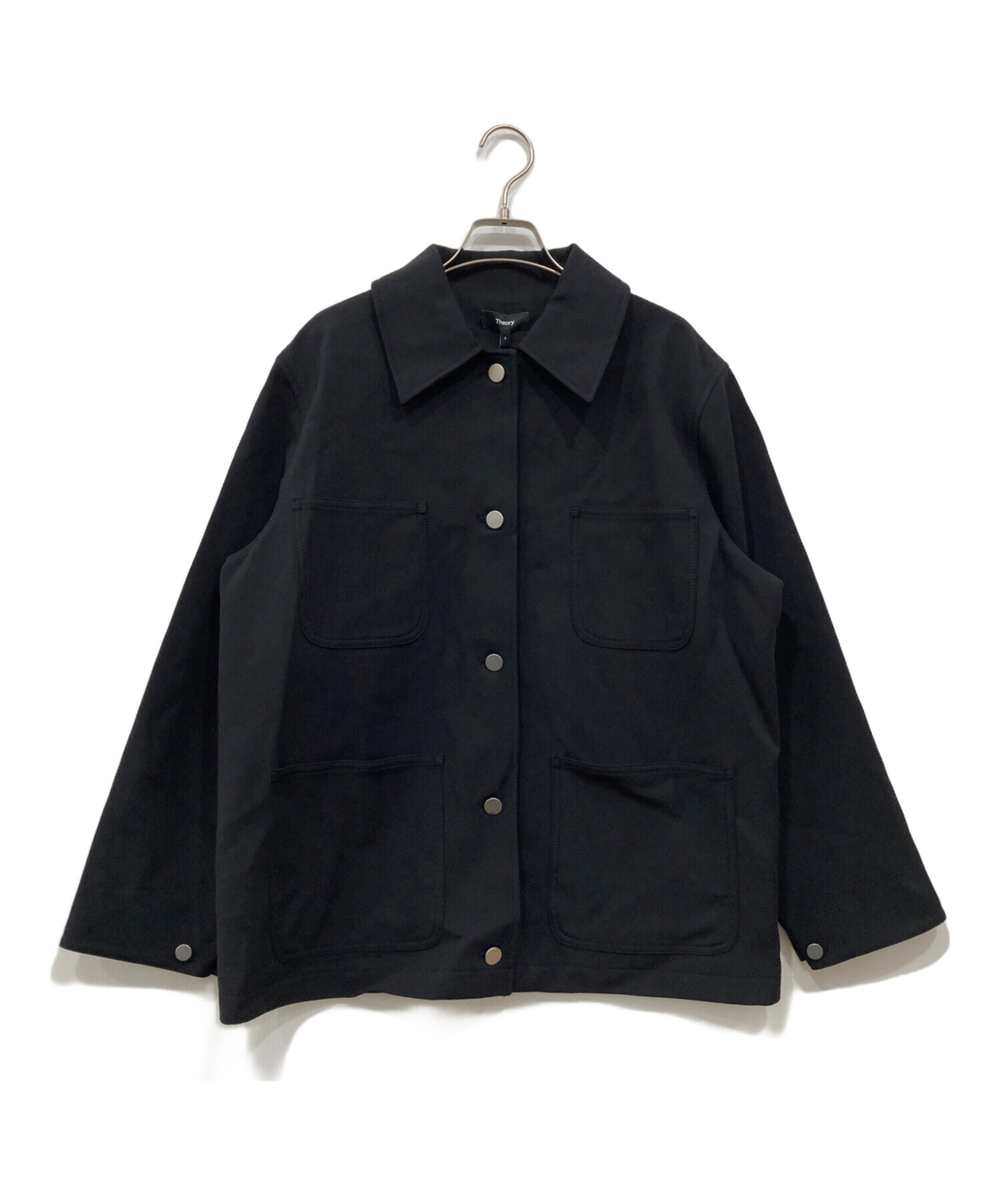 Theory セオリー CPOシャツ・ジャケット サイズS 黒 新品未使用 ユニクロ theory セオリー 感動シャツジャケット BLACK 黒 XL｜Yahoo