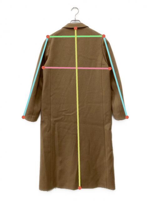 中古・古着通販】YLEVE (イレーヴ) チェスターコート ベージュ