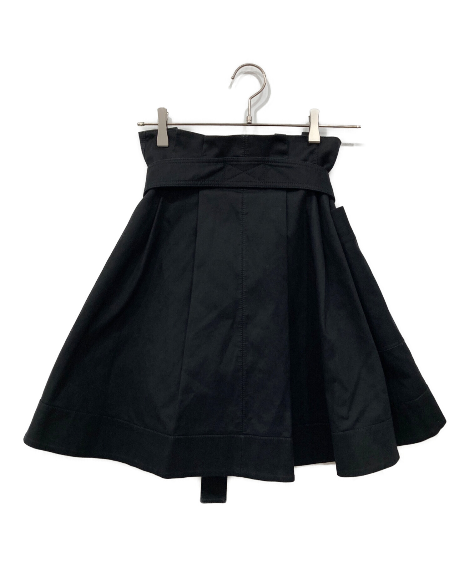 P バレンシアガ　90sアーカイブ　スカート 中古・古着通販】BALENCIAGA (バレンシアガ) ラップスカート ブラック