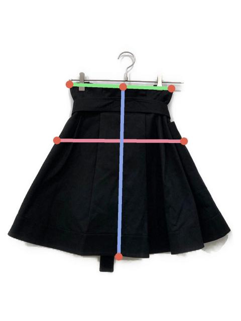 中古・古着通販】BALENCIAGA (バレンシアガ) ラップスカート ブラック