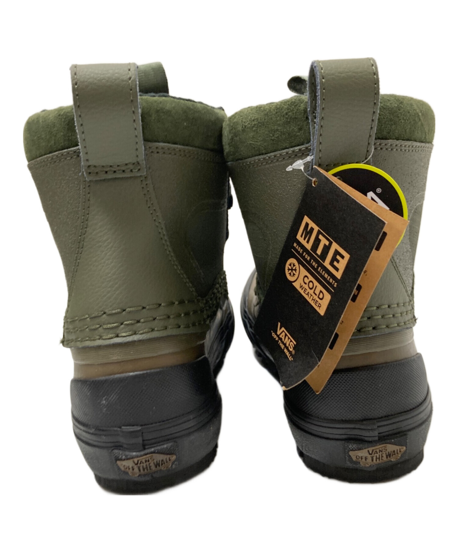 未使用　vans バンズ　ブーツ 中古・古着通販】VANS (バンズ) SNOW BOOTS カーキ サイズ:27.0cm